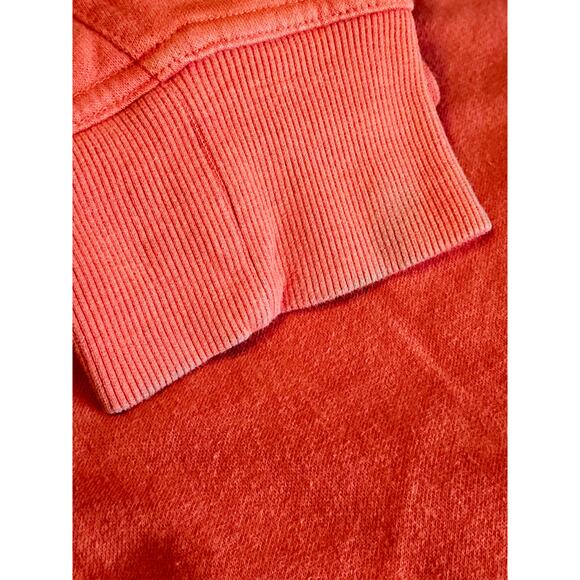 VintageY2K Nike Clemson Tigers Coach Orange Quarter Zip Sweatshirt Men's XL 3264 - Picture 10 of 12